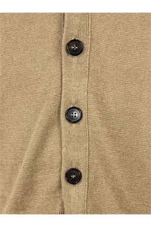Lightweight beige linen waistcoat MAURO GRIFONI | G9AB0007ABU06G
